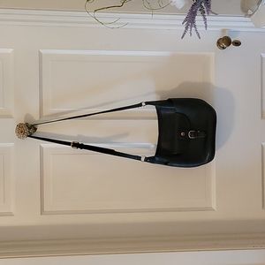 Vintage Etienne Aigner Black Leather Bag